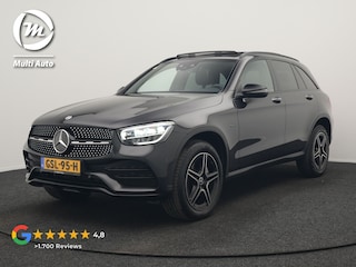 Mercedes-Benz GLC 300e 4MATIC Premium Plus PHEV 320pk Dealer O.H | Panodak | Adaptive Cruise | Sportstoelen Memory | Burmester | AMG Exterieur | Head Up | Camera | Keyless |