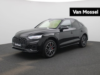 Audi Q5 55 TFSI e S edition Competition l Adaptive cruise control l Elektrisch bedienbare bestuurdersstoel l Glazen panoramadak l 360 graden camera l Stoelverwarming l Matrix-LED l Optiekpakket zwart plus l Privacy glas l Alarm Klasse III l