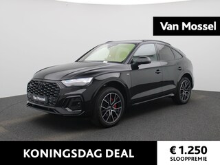 Audi Q5 55 TFSI e S edition Competition l Adaptive cruise control l Elektrisch bedienbare bestuurdersstoel l Glazen panoramadak l 360 graden camera l Stoelverwarming l Matrix-LED l Optiekpakket zwart plus l Privacy glas l Alarm Klasse III l