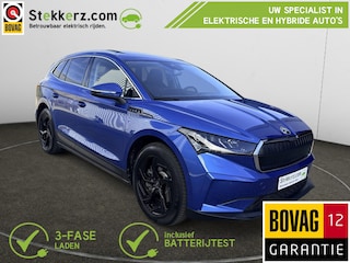 Skoda Enyaq iV 80 Suit | All-in prijs incl. 12 mnd BOVA garantie | Aviloo Accutest | Wegklapbare trekhaak | Panoramadak | Leer | E.v.a. Opties