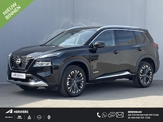 Nissan X-Trail 1.5 e-4orce Tekna 4WD / Fabrieksgarantie tot 01-2028 / Dealer onderhouden  / 1800kg Trekgewicht / All Season banden / Stuur-, Stoel en Achterbank verwarming / Head Up Display / Elektrische achterklep / Rondomzicht camera / Adaptief CC /
