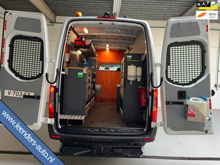 Mercedes-Benz Sprinter Automaat Servicewagen 314 2.2 CDI 140PK L2H2 euro6 BOTT, Victron V230, Standkachel Trekhaak RIJKLAARPRIJS