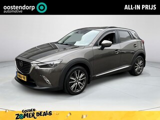 Mazda CX-3 2.0 SkyActiv-G 150 GT-M 4WD | Trekhaak | 1200kg trekgewicht | Navi | Stoelverwarming | Onderhoud aantoonbaar