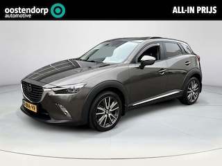 Mazda CX-3 2.0 SkyActiv-G 150 GT-M 4WD | Trekhaak | 1200kg trekgewicht | Navi | Stoelverwarming | Onderhoud aantoonbaar