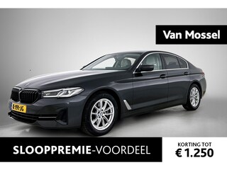 BMW 520i High Executive Edition | M- PAKKET SPORTSTUUR | STOELVERWARMING | STOELKOELING | MEMORY STOELEN | LEDEREN BEKLEDING | CRUISE CONTROL |