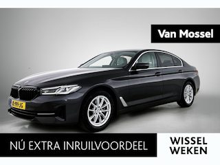 BMW 520i High Executive Edition | M- PAKKET SPORTSTUUR | STOELVERWARMING | STOELKOELING | MEMORY STOELEN | LEDEREN BEKLEDING | CRUISE CONTROL |