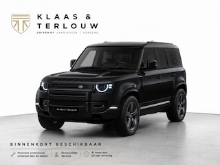 Land Rover Defender 110 2.0 P300e 110 X-Dynamic SE | NP €112.523,-| Elec Stoelen | Trekhaak | Cold Clima Pack | Schuifkanteldak |