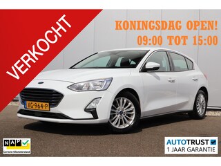 Ford Focus 1.0 EcoBoost Titanium Business Automaat Navigatie Carplay Android Parkeersensor 15 inch LMV