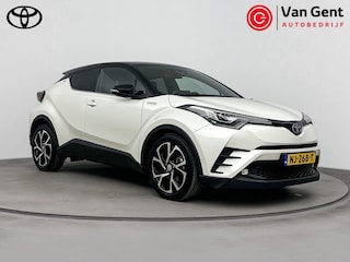 Toyota C-HR 1.8 Hybrid Bi-Tone Plus | Leder | Origineel NL | Navigatie | Dodehoek detectie | JBL | Stoel-/stuurverwarming | Full LED | Parkeersensoren voor/achter | Keyless | Adaptive Cruise | Clima | 18 inch