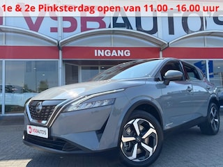 Nissan Qashqai 1.5 VC-T e-POWER AUT. 190PK NARDO-GREY LED NAVI CAMERA CARPLAY AIRCO LMV PDC