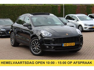 Porsche Macan 2.0 / 1e Eign. / Trekhaak / Panoramadak / Camera / Luchtvering / Leder / 20'' / Dodehoek / DAB / Stoelverwarming / Cruise Control