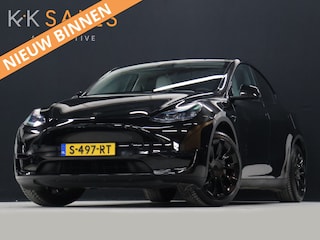 Tesla Model Y RWD 58 kWh [AUTOPILOT, TREKHAAK AFNEEMBAAR, PANORAMADAK, STUURVERWARMING, STOELVERWARMING, CAMERA, ELEKTRISCHE ACHTERKLEP, PDC V+A, VOL LEDER, CRUISE CONTROL, NIEUWSTAAT]