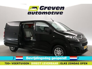 Citroën Jumpy 2.0 BlueHDI L3H1 | Dubbele Cabine | Airco | Cruise | Parkeersens. | Trekhaak | Kasten