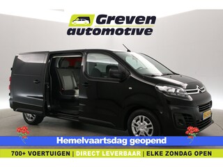Citroën Jumpy 2.0 BlueHDI L3H1 | Dubbele Cabine | Airco | Cruise | Parkeersens. | Trekhaak | Kasten