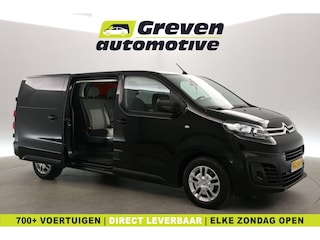 Citroën Jumpy 2.0 BlueHDI L3H1 | Dubbele Cabine | Airco | Cruise | Parkeersens. | Trekhaak | Kasten
