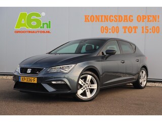 Seat Leon 1.5 TSI FR Business Intense 131PK Virtual Cockpit Full LED Keyless Navigatie Sfeerverlichting Clima Cruise Lane Assist 17 inch LMV Parkeersensors