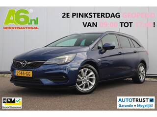 Opel Astra Sports Tourer 1.2 Edition 131PK Navigatie Carplay Android 16 inch LMV Airco Cruise Control Getint Glas