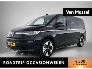 Volkswagen Multivan 1.4 eHybrid L2H1 Style | TREKHAAK | LEER | CAMERA | STOELVERWARMING VOOR | 2X SCHUIFDEUR | ELEKTRISCH BEDIENBARE ACHTERKLEP | NAVIGATIE