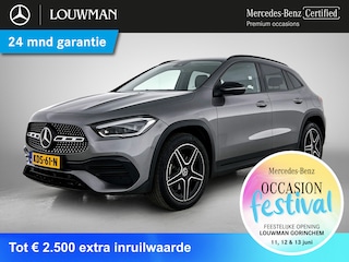 Mercedes-Benz GLA 250 e AMG Plug-In Hybride AMG Line | Night Pakket | Trekhaak | Sfeerverlichting | MultiBeam Ledkoplampen | Lederen bekleding. Inclusief 24 maanden MB Certified garantie voor Europa.