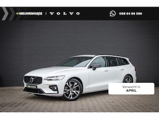 Volvo V60 2.0 B3 Plus Dark | Trekhaak | Panoramadak | LED Koplampen Adaptief | Harman Kardon Audio | 360 Graden Camera | Sportstoelen | Keyless Entry | Elektrische Achterklep | Navigatie | Apple Carplay | Android Auto