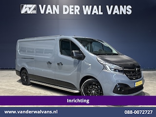 Renault Trafic 2.0 dCi 120pk L2H1 Inrichting Euro6 Airco | LM velgen | Trekhaak | Cruisecontrol | LED Parkeersensoren, Sidebars, Bijrijdersbank