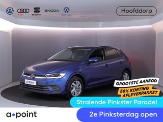 Volkswagen Polo 1.0 TSI Style 110 pk Automaat (DSG) | Navigatie via App | Parkeersensoren (Park assist) | Achteruitrijcamera | Autom. airco | Stoelverwarming |