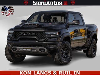Dodge Ram TRX HELLCAT | 6.2 V8 712PK SUPERCHARGER | FULLY LOADED | CARBON | BLACK ON BLACK | CREW CAB | DUBBELE CABINE | 5 PERSOONS |