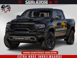 Dodge Ram TRX HELLCAT | 6.2 V8 712PK SUPERCHARGER | FULLY LOADED | CARBON | BLACK ON BLACK | CREW CAB | DUBBELE CABINE | 5 PERSOONS |