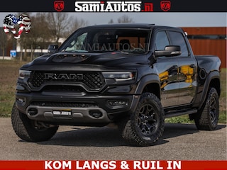 Dodge Ram TRX HELLCAT | 6.2 V8 712PK SUPERCHARGER | FULLY LOADED | CARBON | BLACK ON BLACK | CREW CAB | DUBBELE CABINE | 5 PERSOONS |