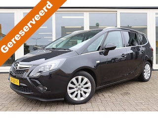 Opel Zafira Tourer 1.4 Cosmo 7p., Cruise Control, Airco, Camera, Trekhaak, Navi, Leder, Prijs Is Rijklaar Inclusief 6 Maanden Garantie