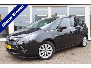 Opel Zafira Tourer 1.4 Cosmo 7p., Cruise Control, Airco, Camera, Trekhaak, Navi, Leder, Prijs Is Rijklaar Inclusief 6 Maanden Garantie