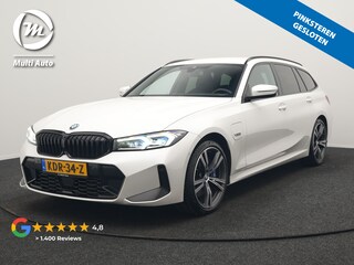 BMW 3-serie Touring 330e M Sport PHEV 293pk Dealer O.H. NIEUW MODEL | Adaptive Cruise | Head Up | Camera | Lederen Competition Stoelen Memory & Verwarmd | Sfeerverlichting | Stuur Verwarmd | Keyless | Blis | Apple Carplay | Plug In Hybrid |
