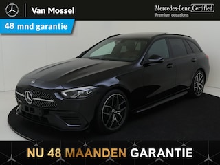 Mercedes-Benz C-klasse Estate LIMITED / AMG/ Panoramadak/ 19 inch/ Night/ DISTRONIC
