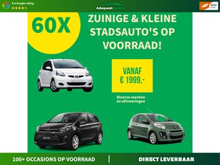 Kia Picanto 60X Zuinige auto's op voorraad vanaf €1999