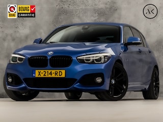 BMW 118i M Sport Line Shadow Automaat (NAVIGATIE, M PAKKET, VIRTUAL COCKPIT, STOELVERWARMING, SPORTSTOELEN, ZWART HEMEL, GETINT GLAS, PARKEERSENSOREN, NIEUWSTAAT)