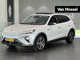 MG Marvel R Luxury 70 kWh | Leder | Panoramadak | 360 Camera | Navi | Led Sfeerlicht | Stoelverwarming + Ventilatie | Apple CarPlay | Afneembare trekhaak