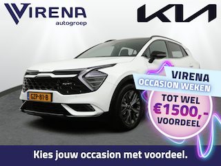 Kia Sportage 1.6 T-GDi Hybrid GT-Line - Schuif-/kanteldak - Stoel-/stuurwielverwarming - Adaptieve Cruise Control - Elektrische Stoelen - Fabrieksgarantie tot 02-2032