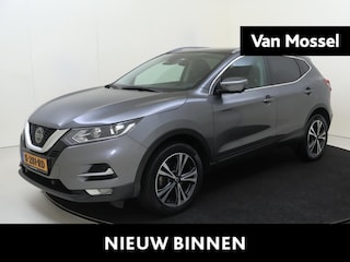 Nissan Qashqai 1.3 DIG-T Design Edition | airco automatisch | Apple Carplay/Android | cruise control | lichtmetalen velgen 18" | navigatiesysteem full map | panoramadak |