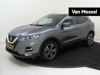 Nissan Qashqai 1.3 DIG-T Design Edition | airco automatisch | Apple Carplay/Android | cruise control | lichtmetalen velgen 18" | navigatiesysteem full map | panoramadak |