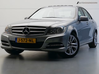 Mercedes-Benz C-klasse 180 Business Class 125! Avantgarde (SCHUIFDAK,CLIMATE,STOELVERWARMING,TREKHAAK,NAVIGATIE,COMFORT-STOELEN)