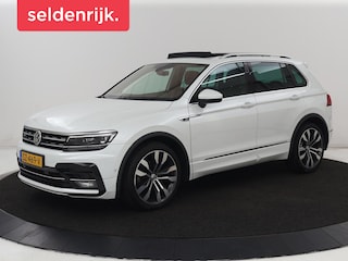 Volkswagen Tiguan 1.4 TSI R Line | Panoramadak | Stoelverwarming | LED Plus | Trekhaak | Camera | Keyless | 20'' | Adaptive cruise | Virtual Cockpit | Navigatie | Park Assist | DAB | Climate control | Getint glas