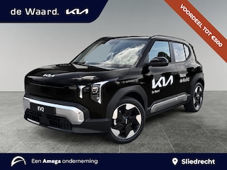 Kia EV2 Plus Advanced 42.2kWh 147pk | 5-ZITS | SCHUIF/KANTELDAK | ELEKTR. VERST. BESTUURDERSSTOEL | HARMON KARDON AUDIO | 18'' LM-VELGEN | LED | EXTRA GETINTE RAMEN | STOEL- + STUURWIELVERW. |