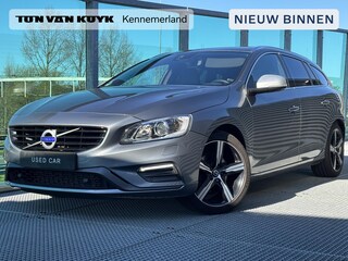 Volvo V60 2.0 T4 Business Sport / Trekhaak / Pano. dak / Standkachel / Leder / 190 PK / Stoelverwarming / Camera achter /