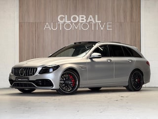 Mercedes-Benz C-klasse Estate AMG 63 S Premium Plus Pack - PANO - MAT ZILVER - HEAD UP - 360 CAMERA - TREKHAAK