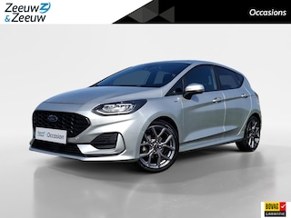 Ford Fiesta 1.0 EcoBoost Hybrid ST-Line X 125PK | NL-Auto | 1e Eigenaar | Adaptieve Cruise Control | Camera | Parkeersensoren Voor en Achter | Privacy Glass | 17" Lichtmetaal | Climate Control |