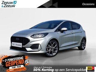 Ford Fiesta 1.0 EcoBoost Hybrid ST-Line X 125PK | NL-Auto | 1e Eigenaar | Adaptieve Cruise Control | Camera | Parkeersensoren Voor en Achter | Privacy Glass | 17" Lichtmetaal | Climate Control |
