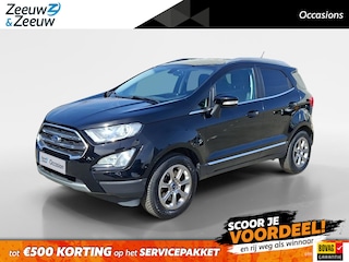 Ford Ecosport 1.0 EcoBoost Titanium | Navigatie | Trekhaak | Achteruit rij camera | Lichtmetalen velgen | All weather banden