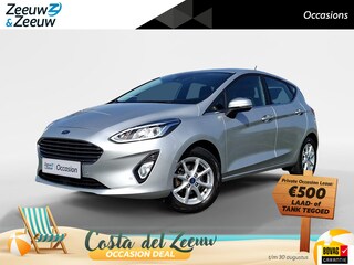 Ford Fiesta 1.0 EcoBoost Titanium | NL-Auto | 1e Eigenaar | Adaptieve Cruise Control | Camera | Dode hoek identificatie | Parkeersensoren voor en achter | Apple Carplay / Android Auto | Climate Control | Lichtmetalen velgen