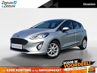 Ford Fiesta 1.0 EcoBoost Titanium | NL-Auto | 1e Eigenaar | Adaptieve Cruise Control | Camera | Dode hoek identificatie | Parkeersensoren voor en achter | Apple Carplay / Android Auto | Climate Control | Lichtmetalen velgen