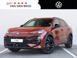 Volkswagen T-Roc R-Line First Edition 1.5 eTSI 150 PK | Navigatie | Black style | Panoramadak | Trekhaak | 360 camera | LED Matrix |